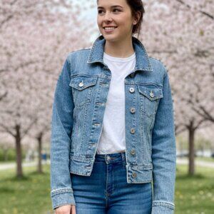 Z CAVARICCI JEAN JACKET SZ 14